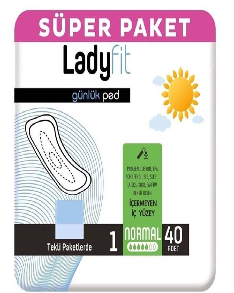 Ladyfit Günlük Ped Super Normal 40 Ped