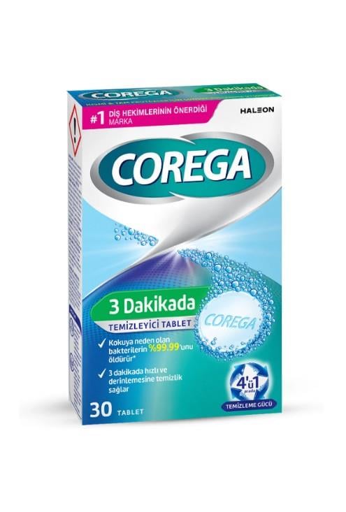 Corega Diş Protezi Temizleyici 30 Tablet