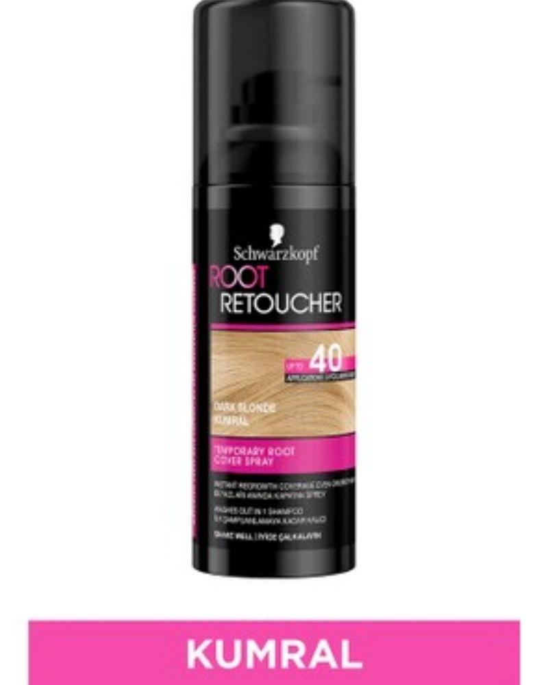 Morfose Root Retoucher Beyaz Kapatıcı Sprey Kumral 75 ml