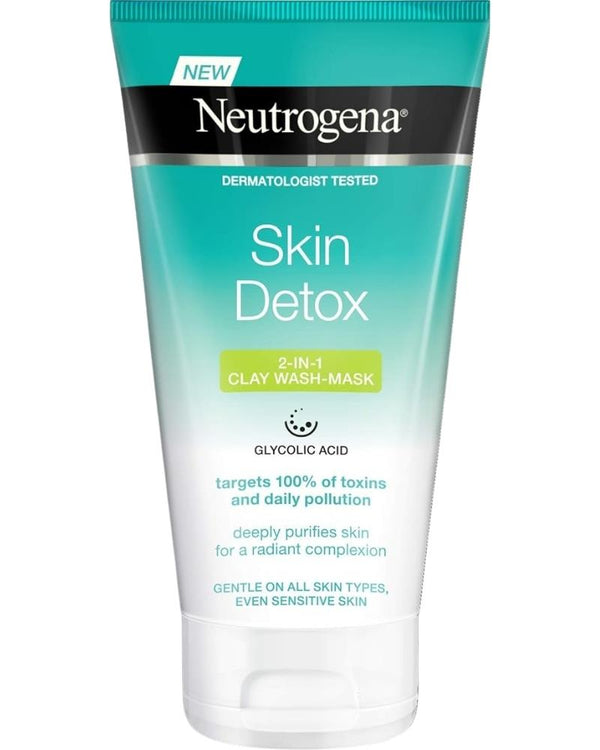 Neutrogena Skin Detox Arındırıcı Kil Maskesi 150 ml x2