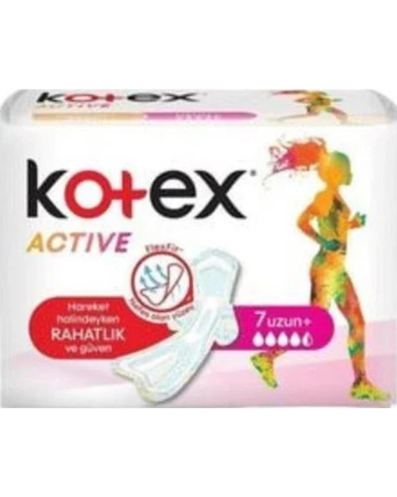 Kotex Active Single Uzun 7 Li Flexfit Hijyenik Ped