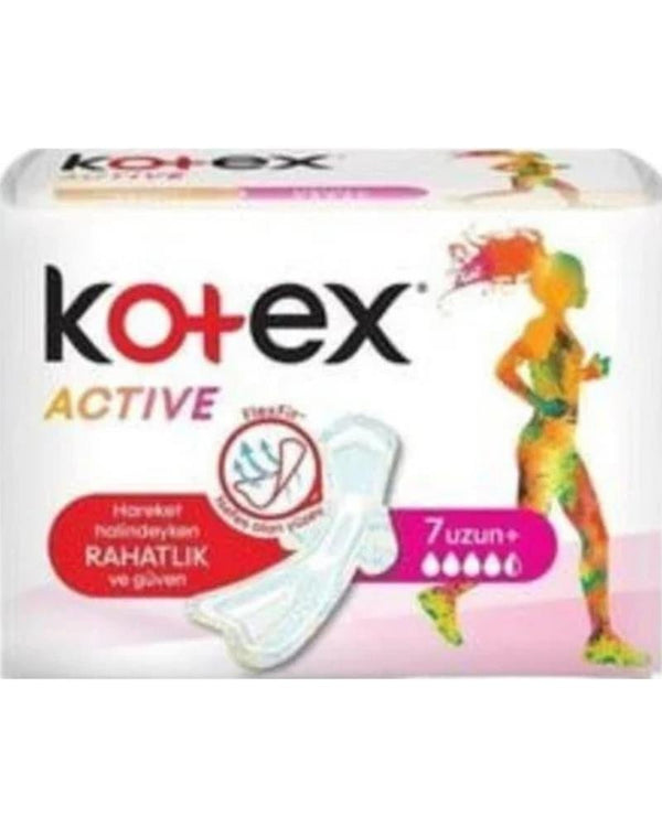 Kotex Active Single Uzun 7 Li Flexfit Hijyenik Ped