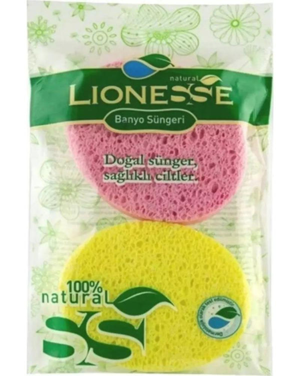 Lionesse 2'li Doğal Banyo Süngeri 2094 8697888009137
