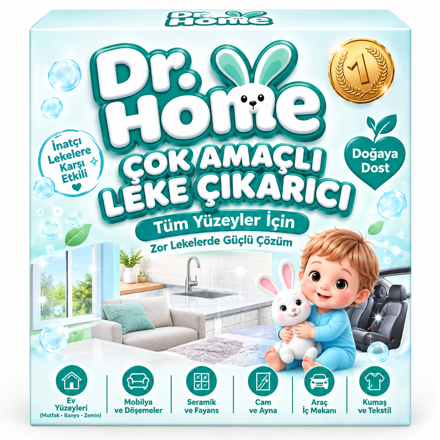Dr Home Çamaşır Ve Yüzey Için Çok Amaçlı Oksijenli Toz Leke Çıkarıcı ve beyazlatıcı 1000 gr