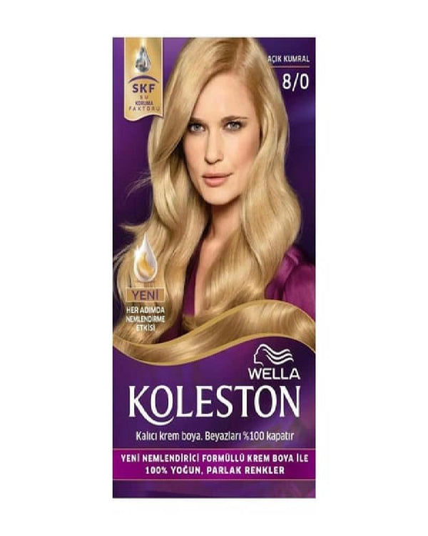 Koleston Set Boya 8/0 Açık Kumral