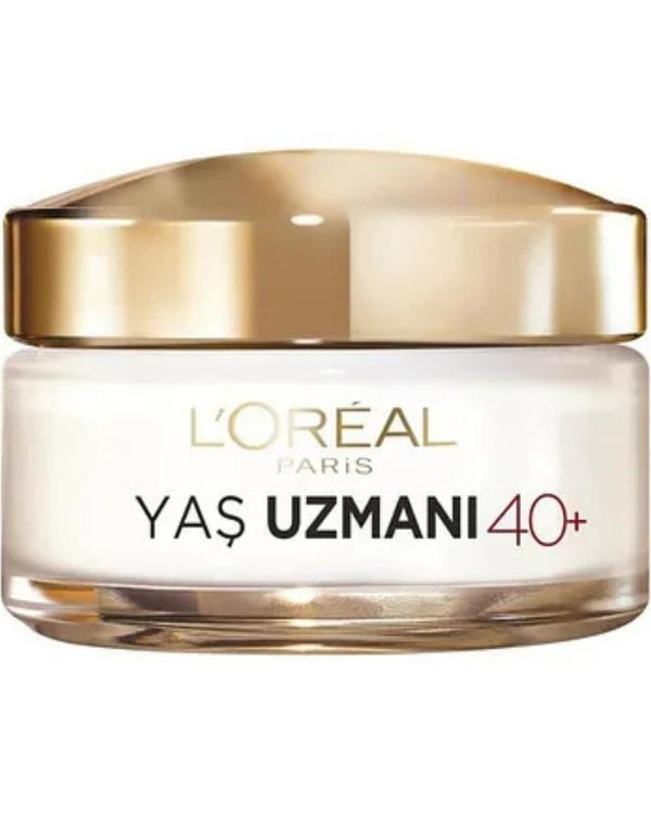 L'Oreal Paris Yaş Uzmanı 40+ Kırışıklık Karşıtı Nemlendirici Krem 50ml
