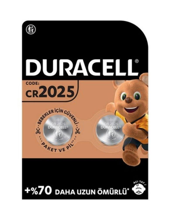 Duracell Düğme Pil 2025 2'li