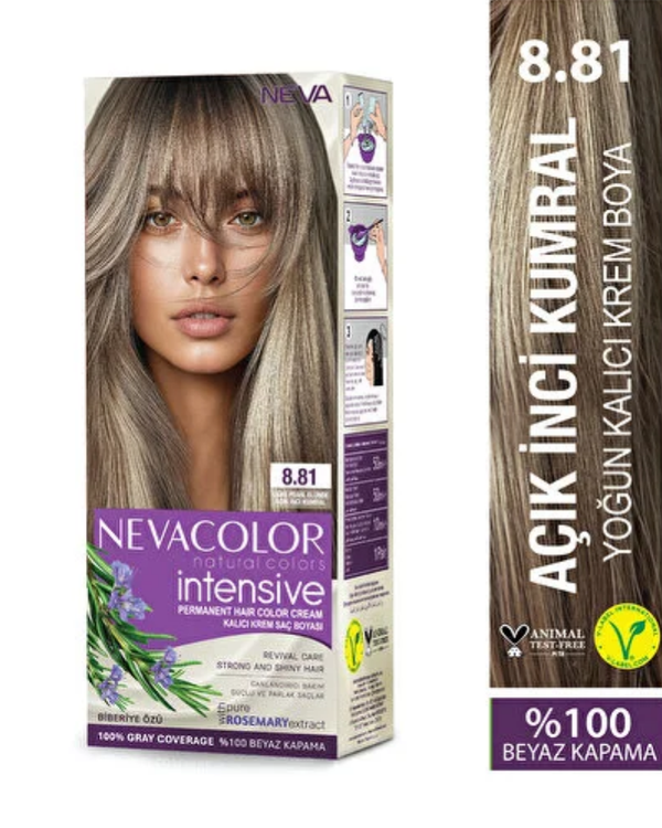 Neva Color INTENSIVE 8.81 Açık İnci Kumral