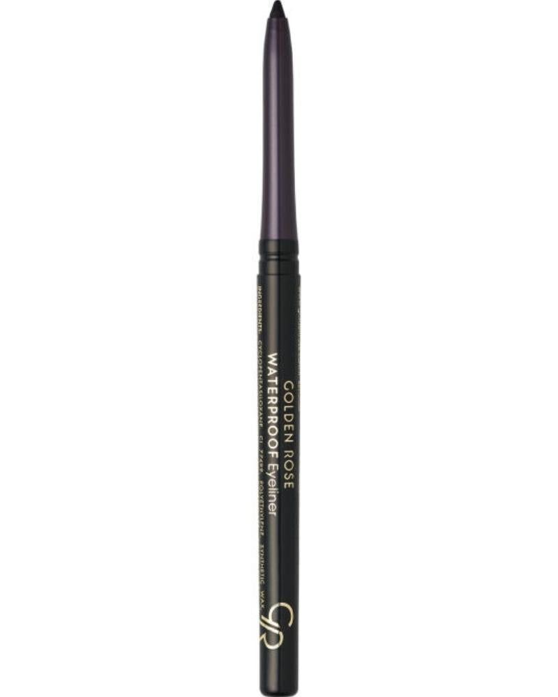 Golden Rose Waterproof Automatic Eyeliner No: 02 Dark Plum - Asansörlü Göz Kalemi - 8691190990022