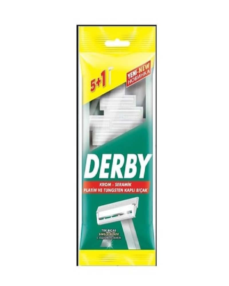 Derby 5 +1 Poşet Tek bıçaklı