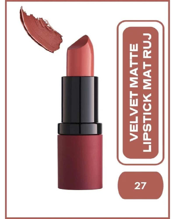 Golden Rose Mat Ruj - Velvet Matte Lipstick No: 27 8691190466275 Kategori: Ruj