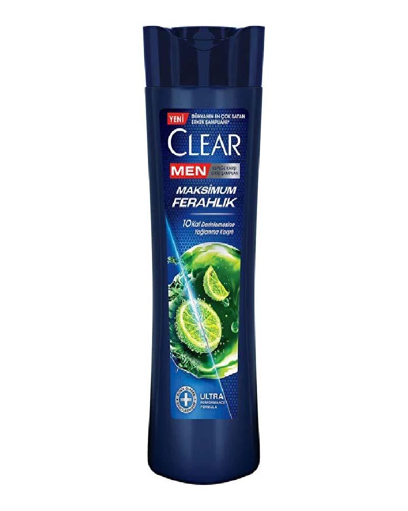 Clear Men Şampuan Maksimum Ferahlık Yağlı Saç Derisi İçin Limon Özlü 350 ml