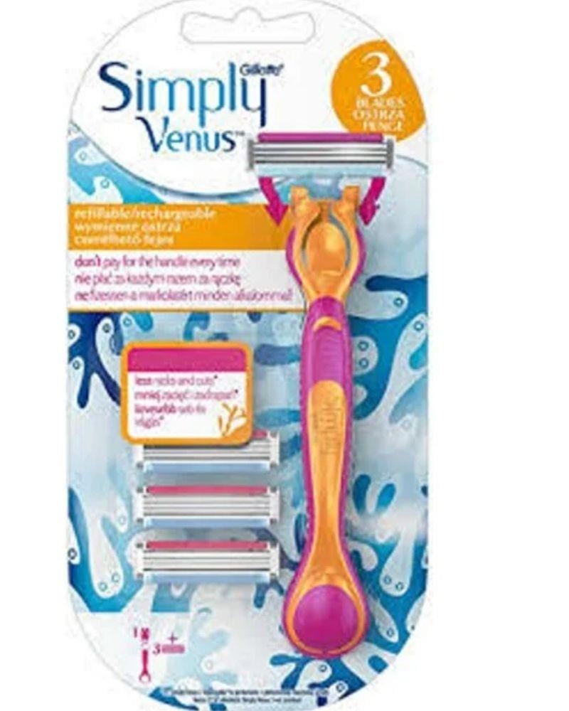 Gillette Venus Smooth 3 Başlıklı Kadın Tıraş Bıçağı