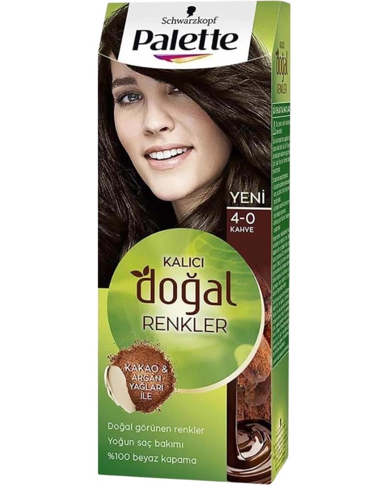 Palette Doğal Renkler 4-0 Kahve