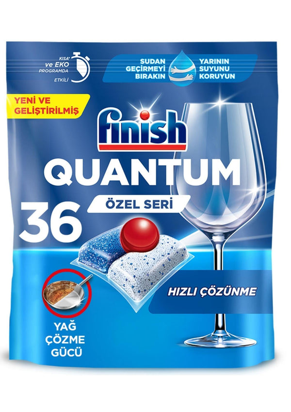 Finish Quantum 36 Tablet Bulaşık Makinesi Deterjanı