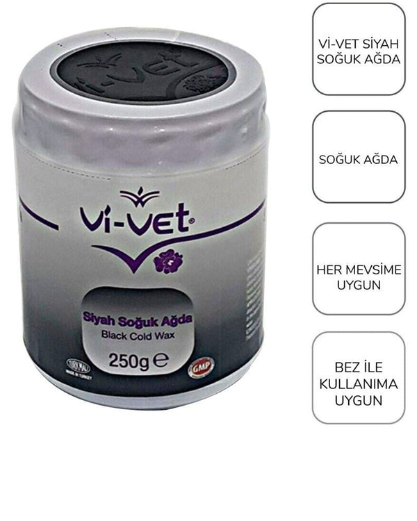 Vi-vet Soğuk Ağda 250 Gr. Siyah