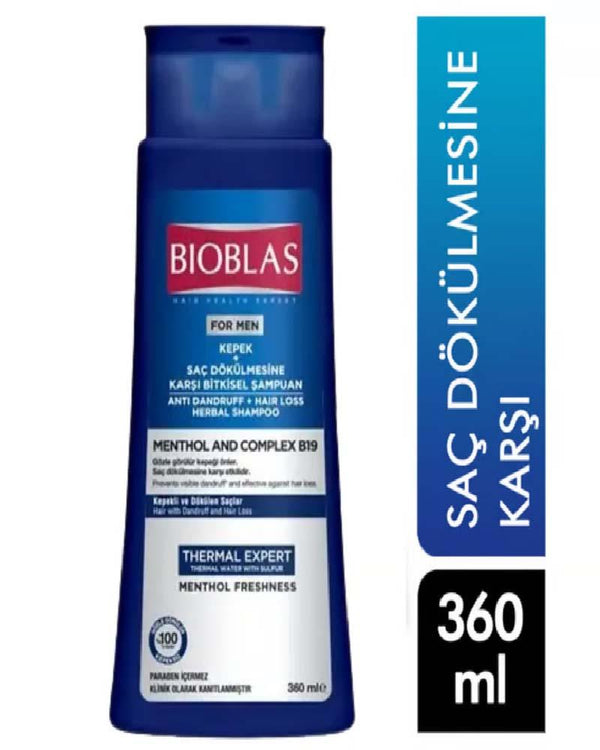 Bioblas Şampuan Men Kepek Kutusuz.360ml