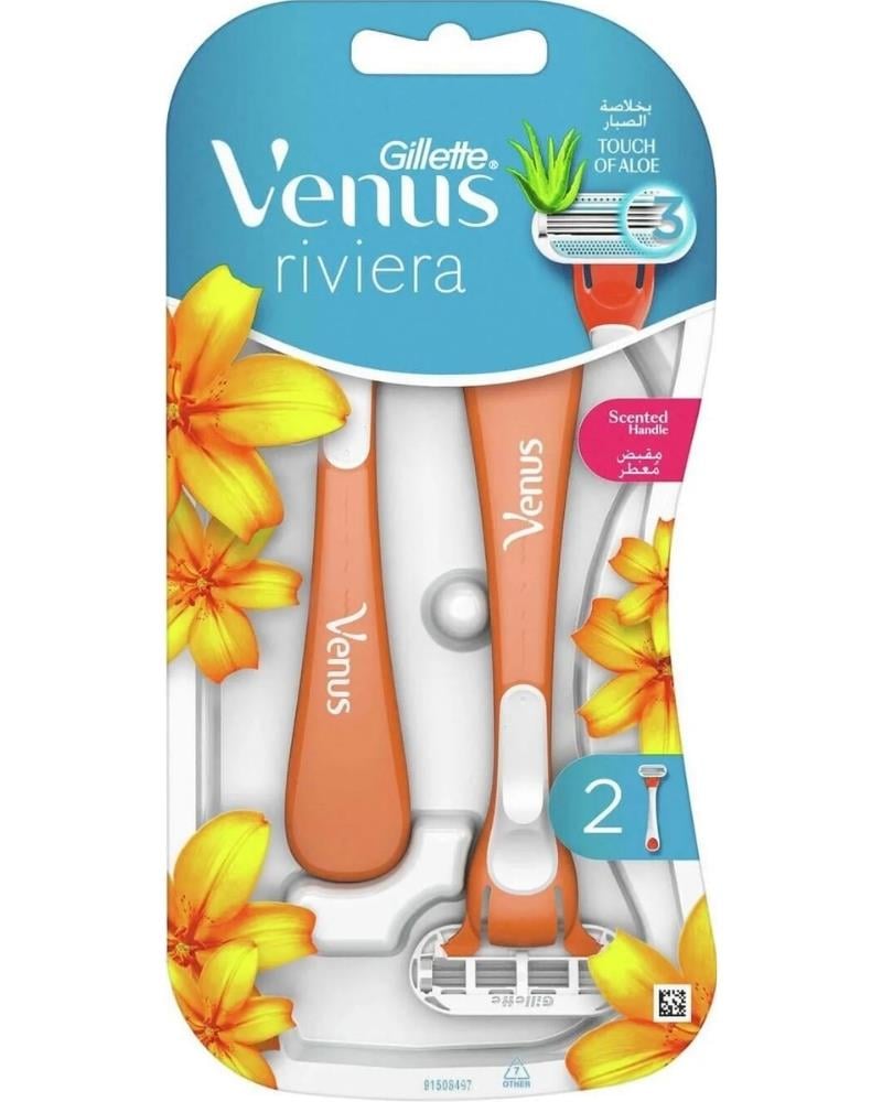 Gillette Venus Venus Riviera Kullan At Kadın Tıraş Bıçağı 2'li