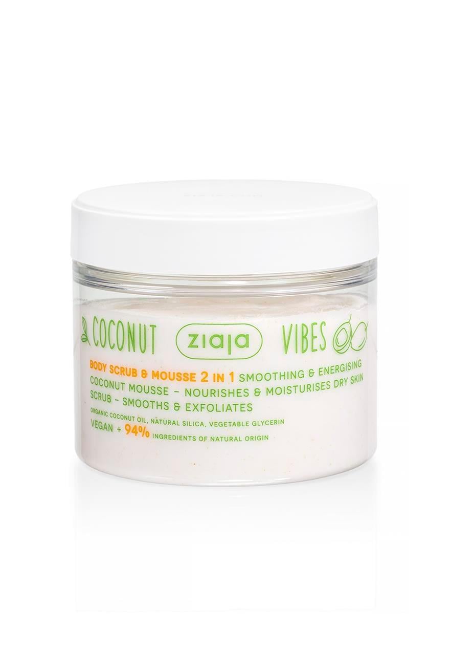 Zıaja Hindistancevizi Vibes Vücut Scrub&Köpüğü 2si 1 Arada 270 ml