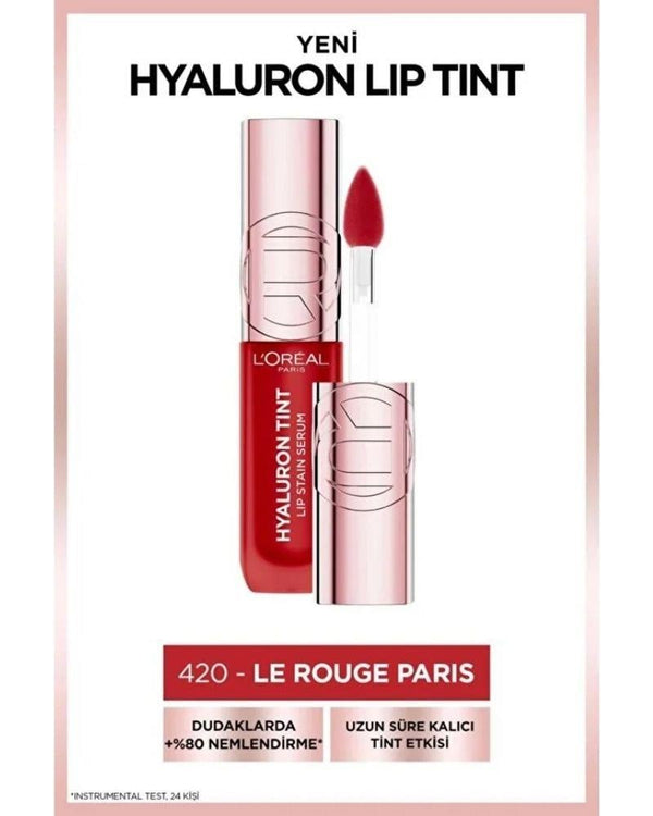 L'Oreal Paris Hyaluron Lip Tint Dudak Parlatıcı - 420 Le Rogue Paris