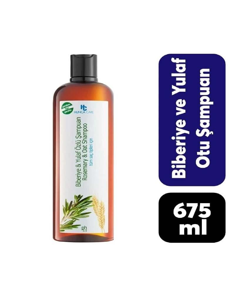 Hunca Care Şampuan 700 ml Biberiye Yulaf