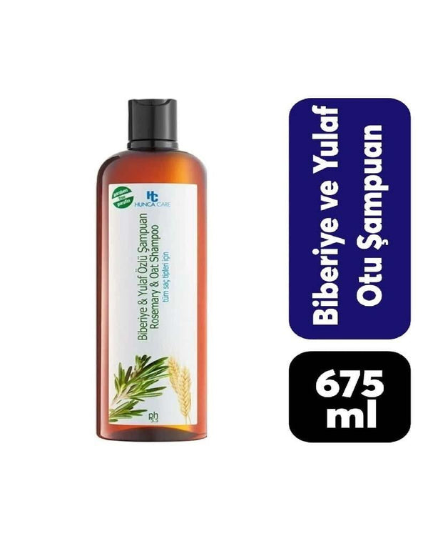 Hunca Care Şampuan 700 ml Biberiye Yulaf