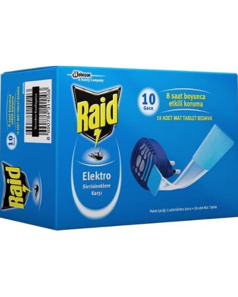 Raid Elektromat Isıtıcı (10 MAT BEDAVA)