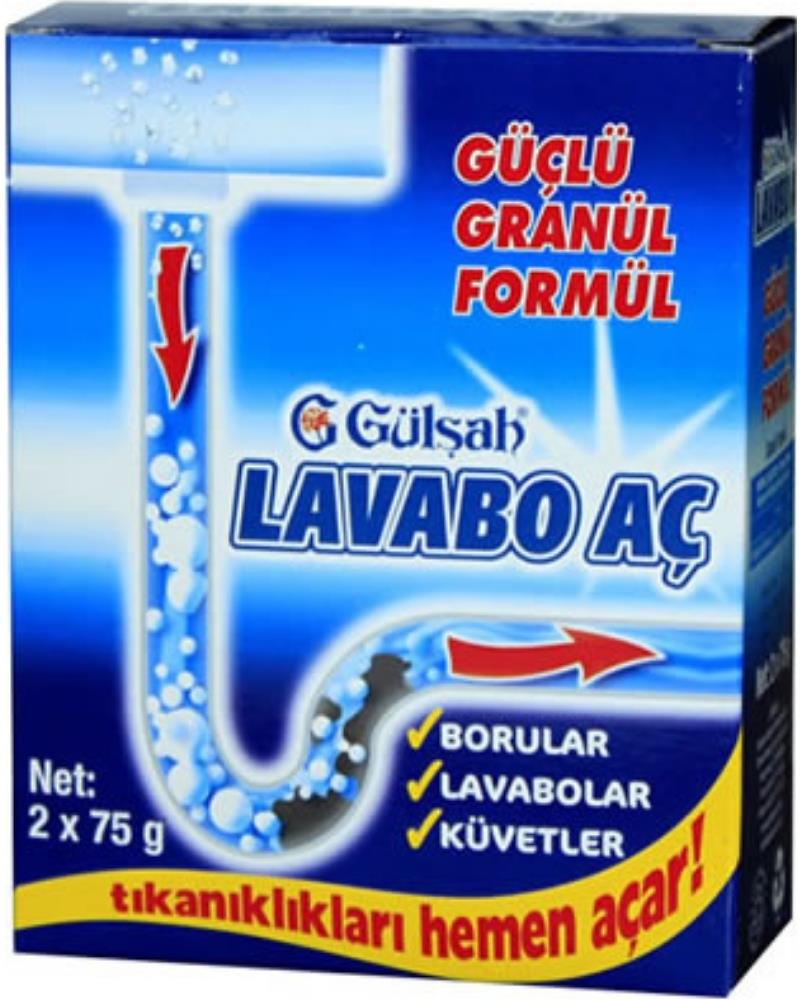 Gülşah Lavabo Açıcı Granül 75g