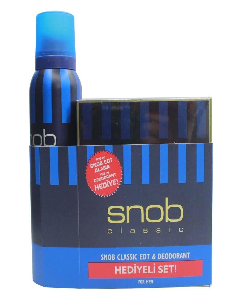 Snob Edt 100ml+Deodorant Classic 150ml