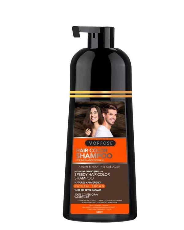Morfose Hızlı Beyaz Kapatıcı Natural Kahverengi Şampuan