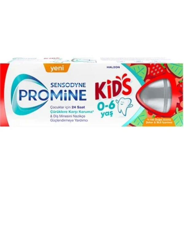 Sensodyne Promine Kids 0-6 Yaş 50 ml Çocuk Diş Macunu