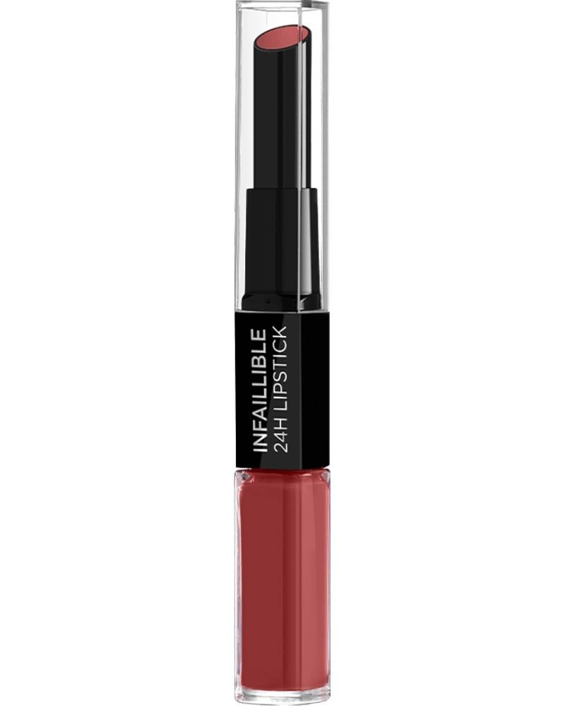 L'Oreal Paris Loeral Infaillable Lipstick 2 Steps 801-toujours