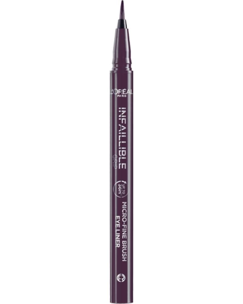 L'Oreal Paris L'oréal Paris Infaillible 36h Grip Micro Fine Eyeliner 01 Obsidian - Siyah