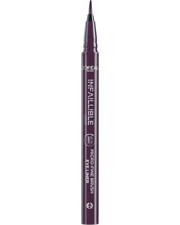 L'Oreal Paris L'oréal Paris Infaillible 36h Grip Micro Fine Eyeliner 01 Obsidian - Siyah