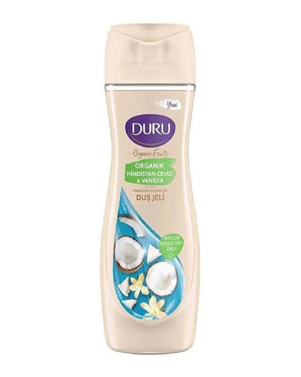 Duru Duş Jeli Organik Hindistan Cevizi Ve Vanilya 450 Ml