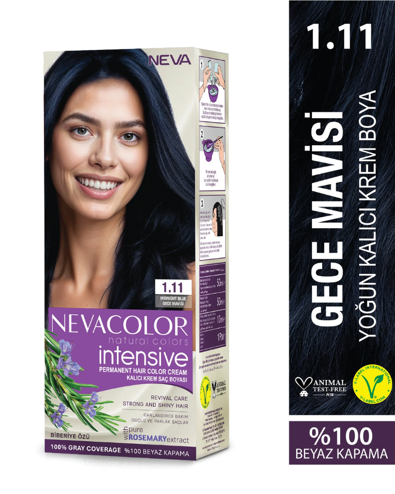 NevaCOLOR Intensive 1.11 Gece Mavisi