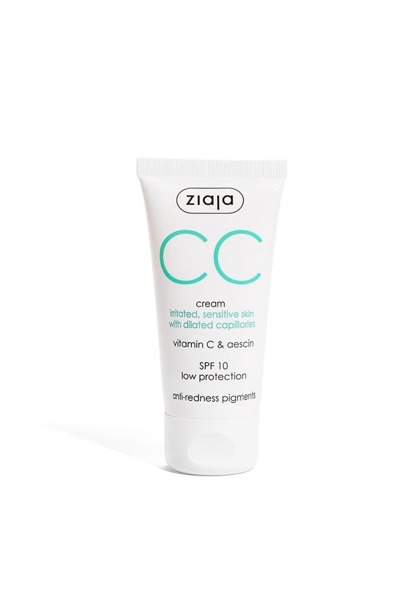 Zıaja CC Krem Hassas Ciltler İçin SPF10 50 ml