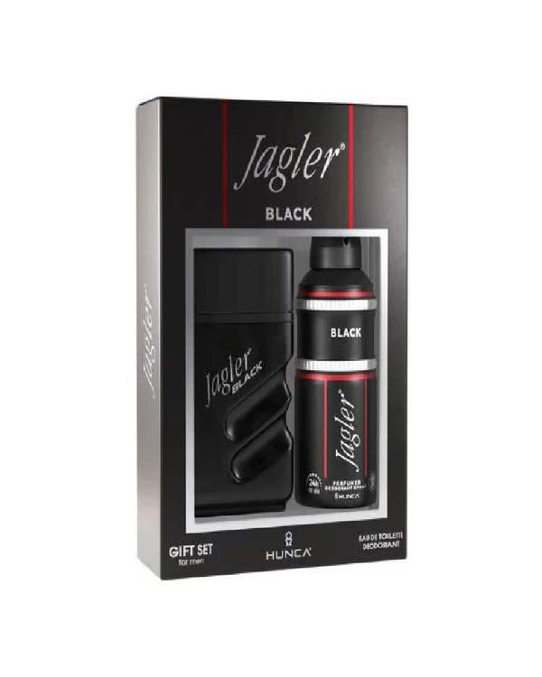 Jagler Black EDT Parfüm 90 ml +150 ml Deodorant Erkek Gofre