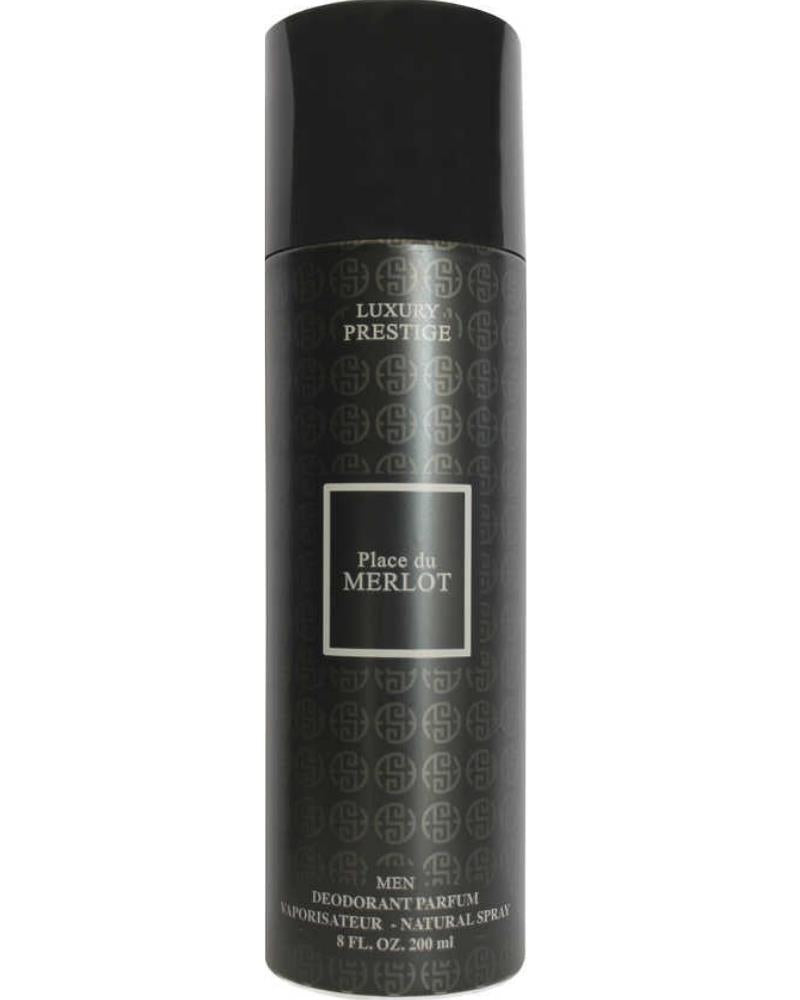 Luxury Prestige Men Placedu Merlot 200ml Deo Sprey