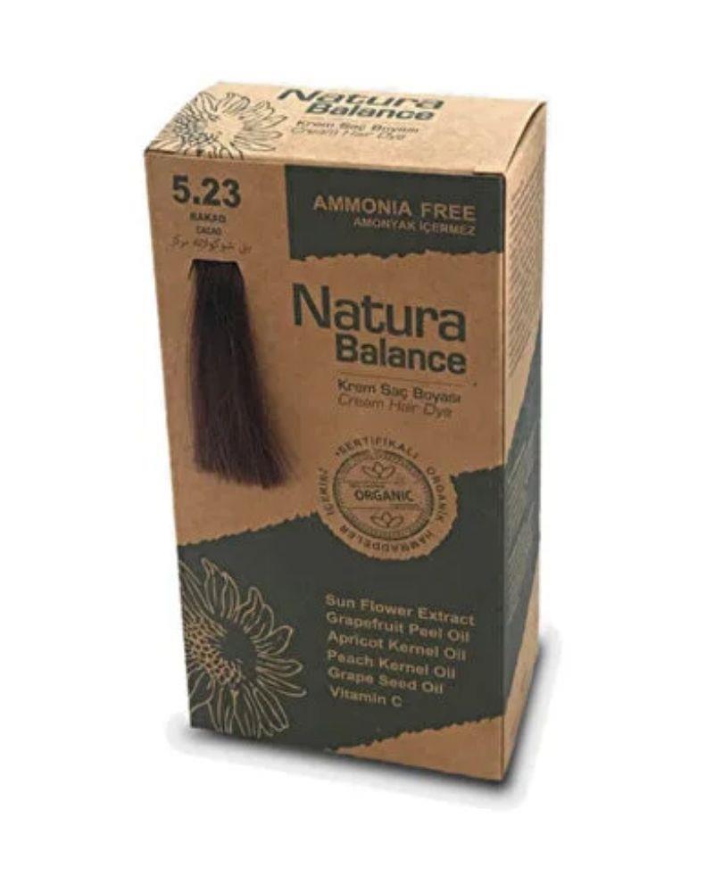 Natura Balance Saç Boyası Kakao 5.23