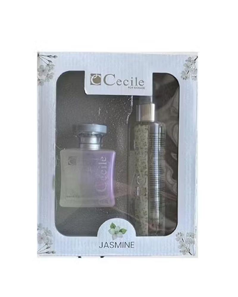 CECILE EDT 100ML+BODY MIST JASMIN