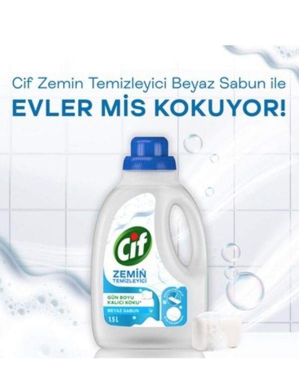 Cif Beyaz Sabun Yüzey Temizleyici 1.5 lt