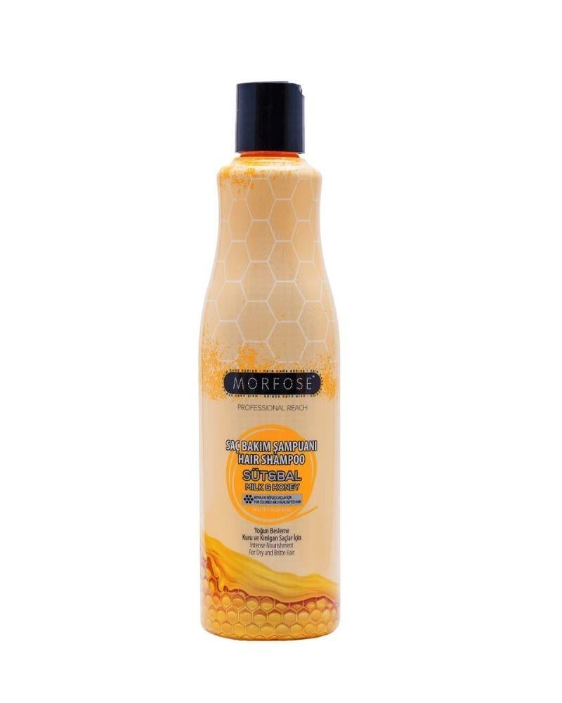 Morfose Süt & Bal Şampuan 500 ml - Yoğun Besleme