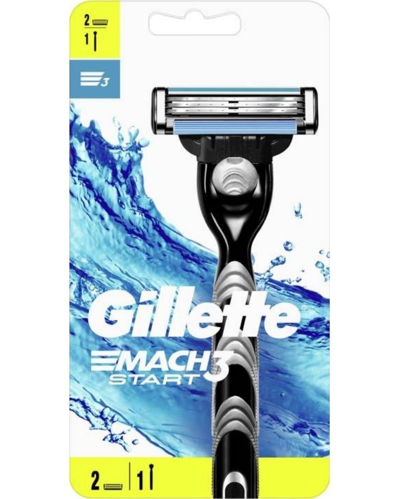 Gillette Mach3 Start Tıraş Makinesi 2 Yedekli
