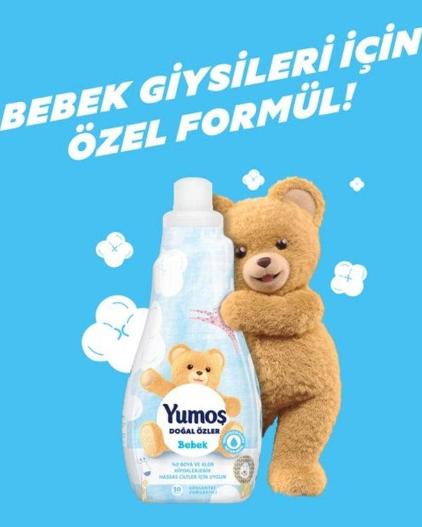 Yumoş Bebek Doğal Özler Konsantre Yumuşatıcı 1200 ml