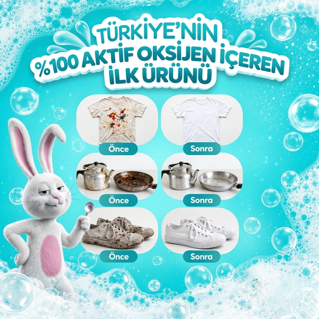 Dr Home Beyazlar İçin Toz Leke Çıkarıcı ve Beyazlatıcı 1 KG