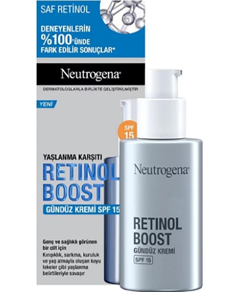 Neutrogena Retinol Boost Yaşlan Ma Karşıtı Gündüz Kremi Spf 15 50 ml