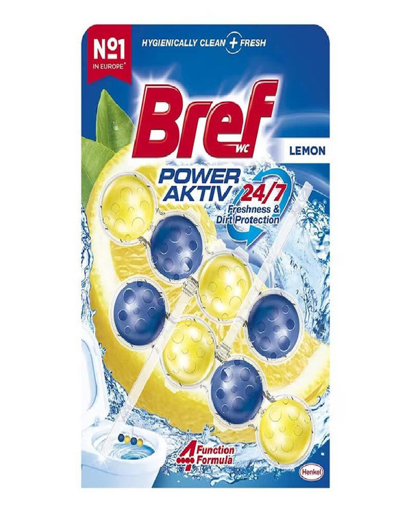 Bref Power Aktiv Katı Klozet Blok Limon Kokulu 2 li Fiyatı