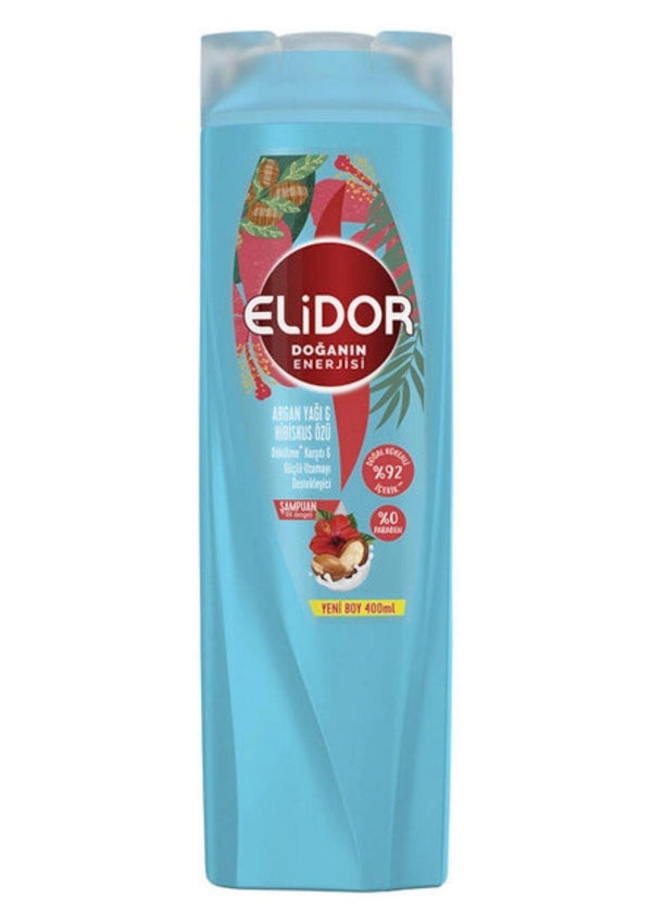 Elidor Satura Argan Yağı ve Hibiskus Şampuan 400 ml