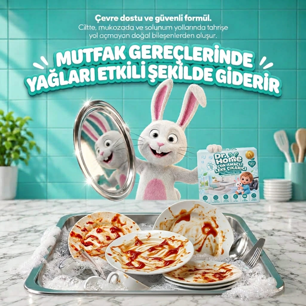 Dr Home Çamaşır Ve Yüzey Için Çok Amaçlı Oksijenli Toz Leke Çıkarıcı ve beyazlatıcı 1000 gr